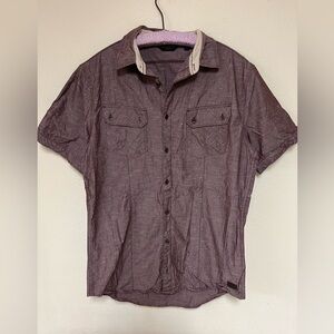 Outpost Makers Button Down Collared Shirt Mens Size Large